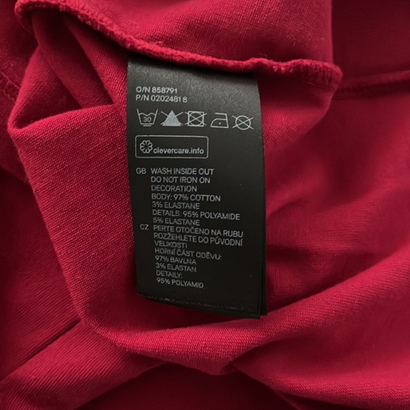 H&M red bodycon dress - Picture 4 of 4